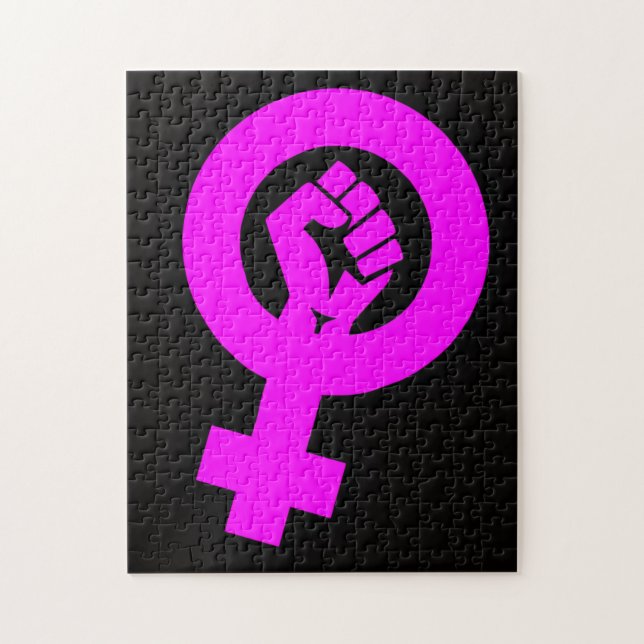 radikale Feministin (Vertikal)
