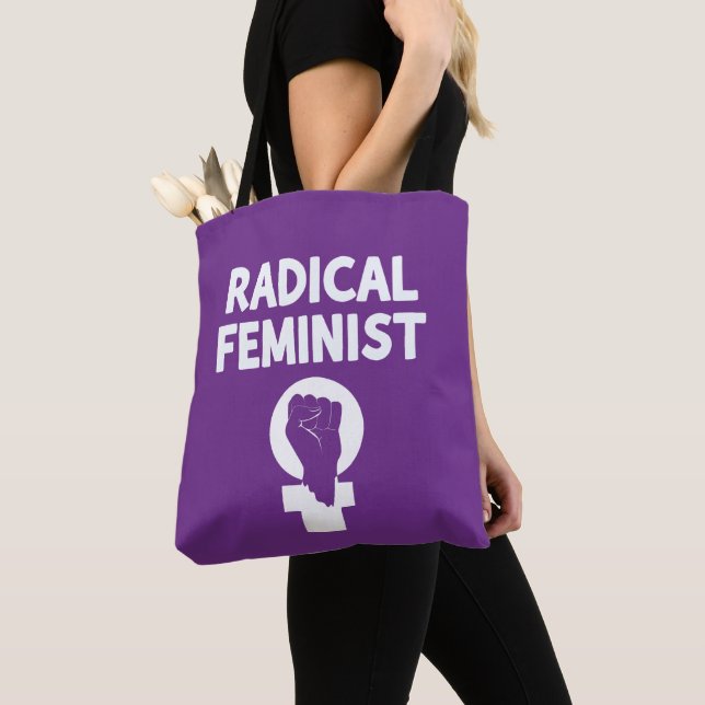 Radikale Feministin Tasche (Von Nahem)