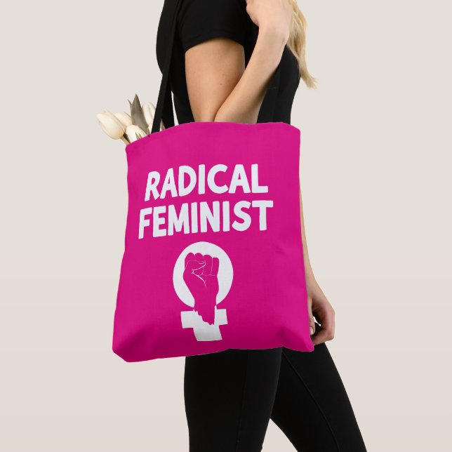 Radikale Feministin Tasche (Von Nahem)