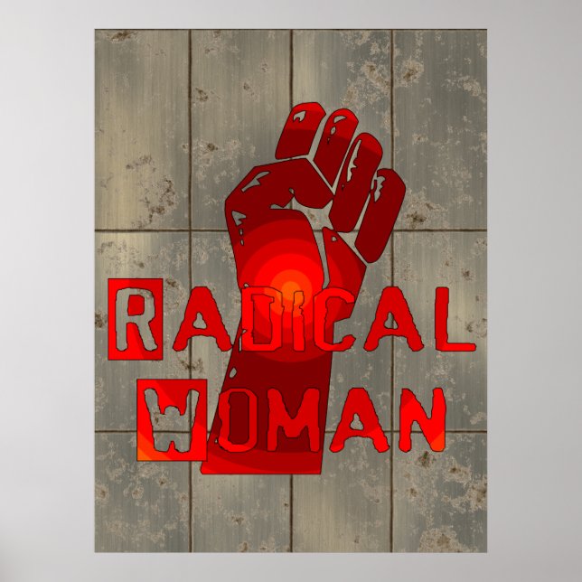 Radikale Frau Poster (Vorne)