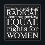 Radikale Frauenziffer Frauenrechte Feministin Magnet<br><div class="desc">Es gibt nichts Radikales an der Unterstützung der Gleichberechtigung von Frauen. Der Feminismus ist keine radikale Vorstellung, er ist einfach progressiv und die offensichtliche Wahl für unsere Gesellschaft. Weiße Schrift auf einem coolen feministischen Magneten, der Gleichheit und Wahlfreiheit für Abtreibungsrechte fordert.</div>