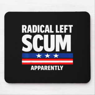 Radikale Linke S Anscheinend ironische politische Mousepad