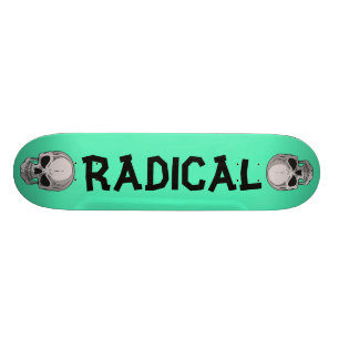 Radikaler 80er Skateboard