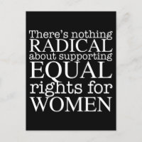 Radikaler Frauenartikel über Frauenrechte Feminist