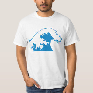 Radikaler Wellen-T - Shirt