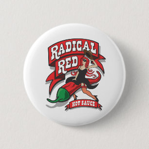 Radikales rotes Button