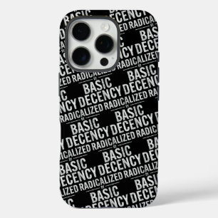 radikalisiert durch Anstand und Funny iPhone 16 Pro Hülle