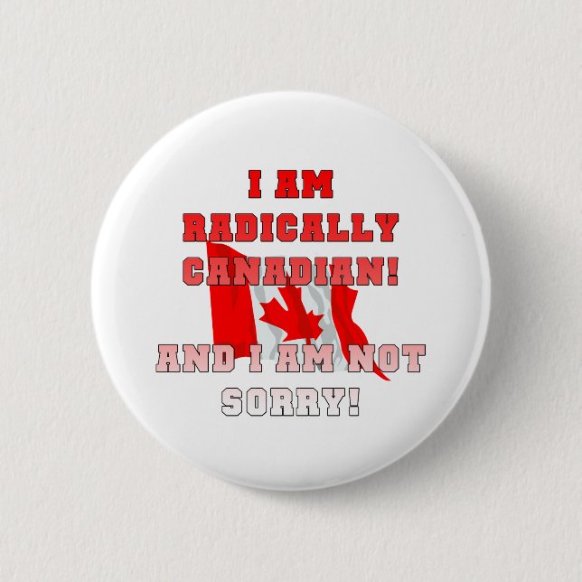 Radikalkanadin Button (Vorderseite)