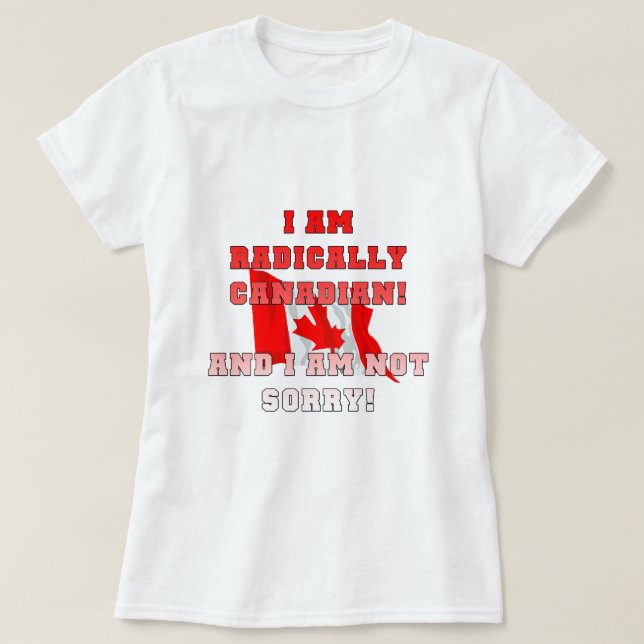 Radikalkanadin T-Shirt (Design vorne)