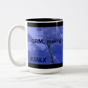 Radio amateur QRM et Callsign Mug