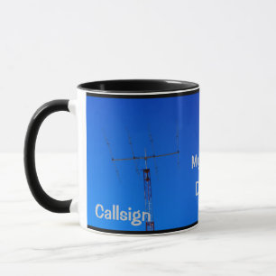 Radio amateur QTH et Callsign Mug