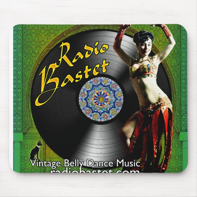 Radio Bastet-Mauspad Mousepad (Vorne)