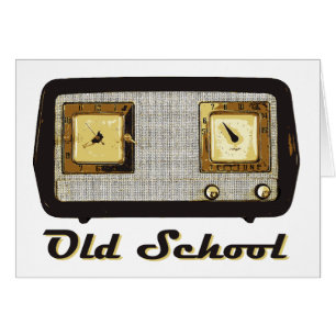 Radio de l'ancienne école Retro Vintage