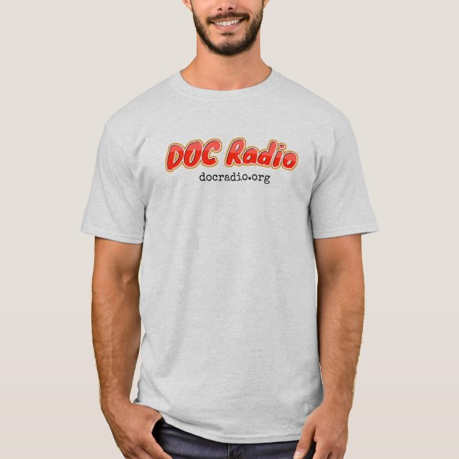 Radio DOC - T-shirt (cendre) (Devant)