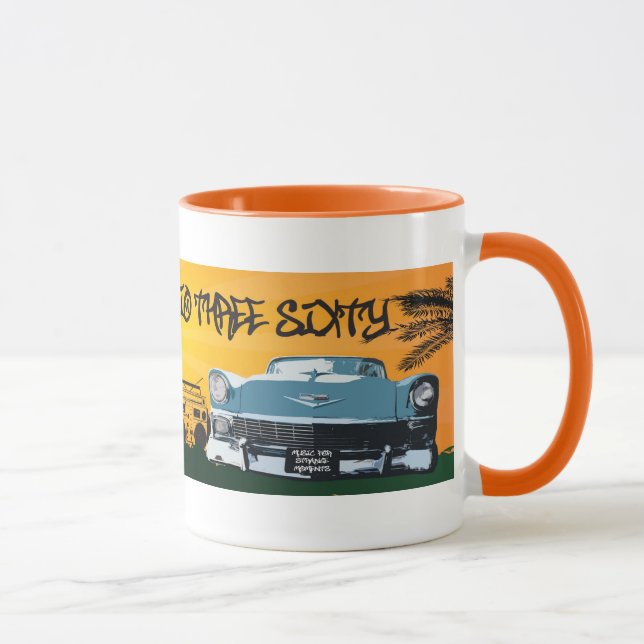 Radio drei sechzig tropische Tasse (Rechts)
