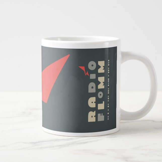 RADíO FLoMM BIG BOLT Jumbo-Tasse (Rechts)
