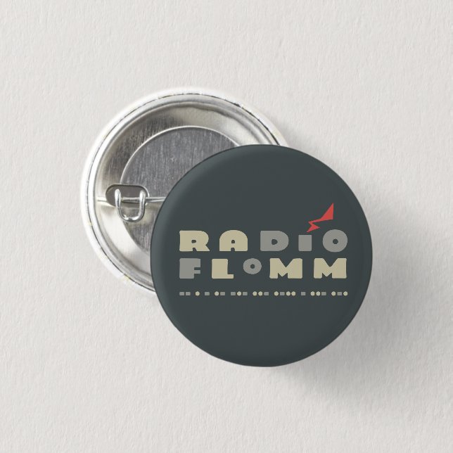 RADíO FLoMM Button (Vorne & Hinten)