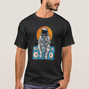 Radio Space Astronaut Astronomie Science Radio Wel T-Shirt