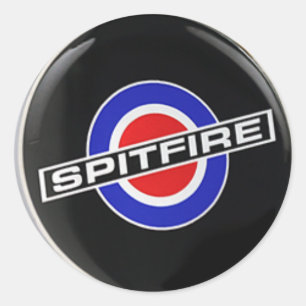 Radio Spitfire Merchandise Runder Aufkleber