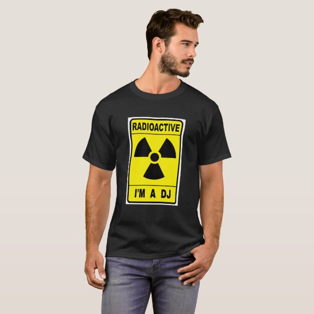 Radioactive DJ T-Shirt (Vorne ganz)
