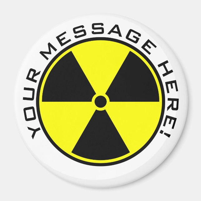 Radioactivity Magnet (Vorne)