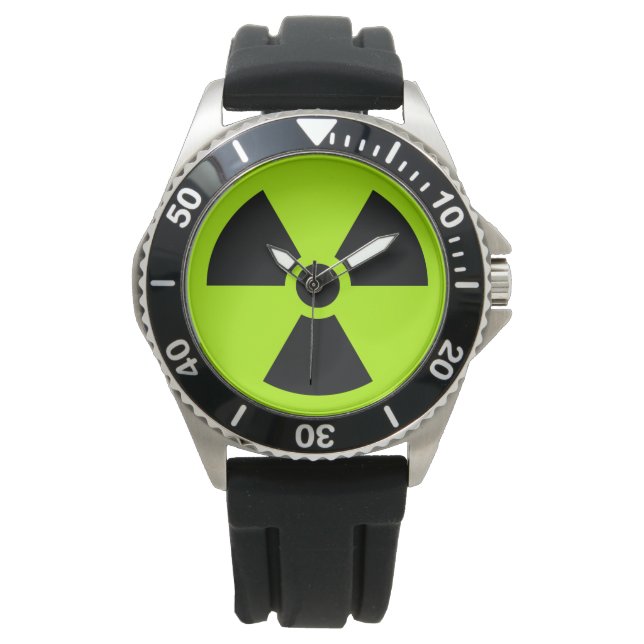 radioaktiv armbanduhr (Vorderseite)