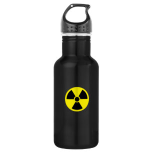 radioaktiv trinkflasche