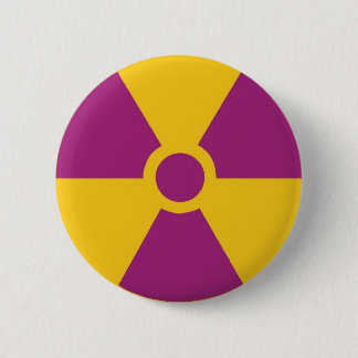 Radioaktive Gefahr Button