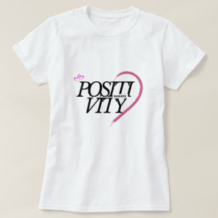 Radioaktive Positivität - Minimales Herz T-Shirt