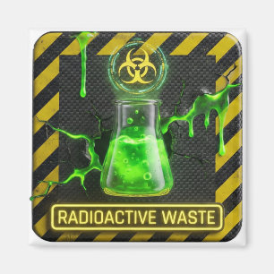 Radioaktiver Abfall Absinthe Magnet
