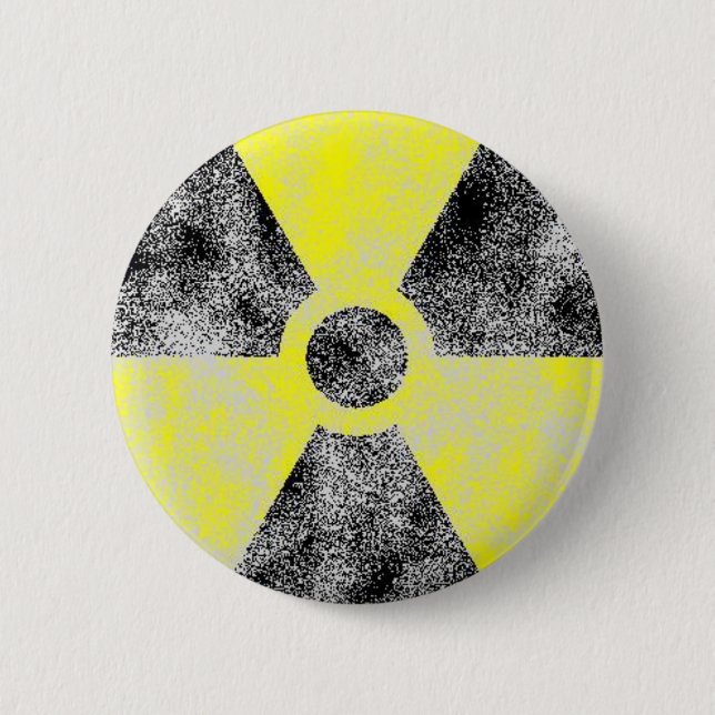Radioaktiver Niederschlag Button (Vorderseite)