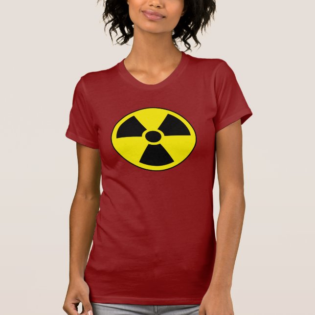 Radioaktiver T - Shirt (Vorderseite)