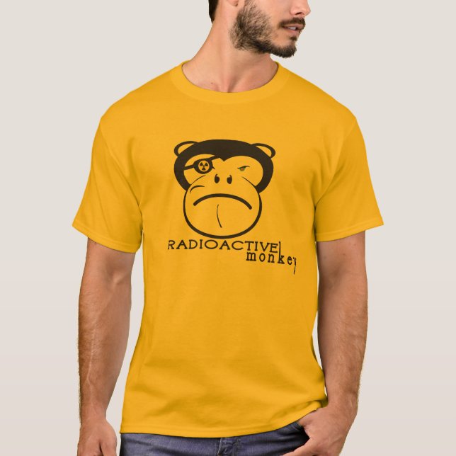 RADIOAKTIVER T - SHIRT: durch swtichtee T-Shirt (Vorderseite)