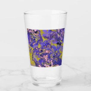 Radioaktives Marmor Glas