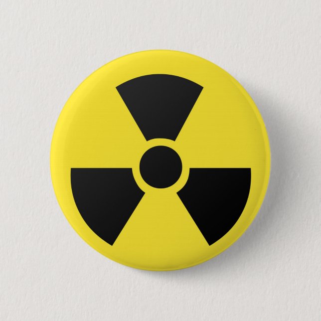 Radioaktives Signal Button (Vorderseite)