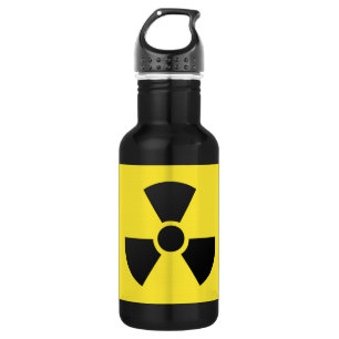Radioaktives Signal Trinkflasche