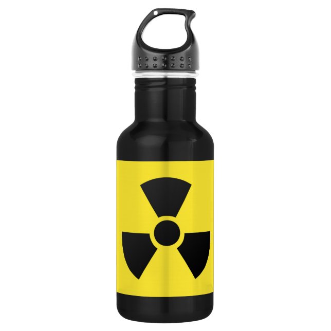 Radioaktives Signal Trinkflasche (Vorderseite)