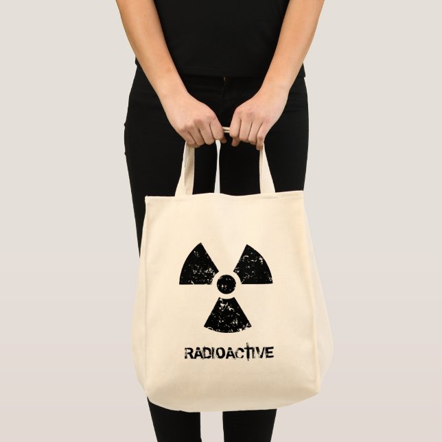 Radioaktives Symbol- Spaß Tragetasche (Vorderseite (Produkt))