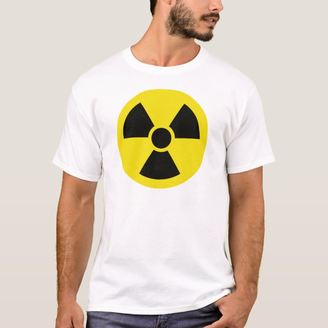 Radioaktives Symbol T-Shirt (Vorderseite)