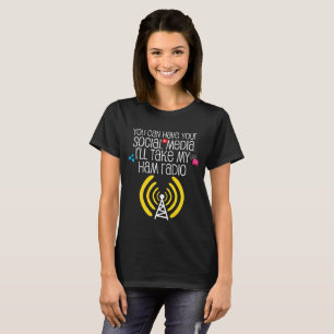 Radioamateur drôle de CB de T-shirt d'opérateur