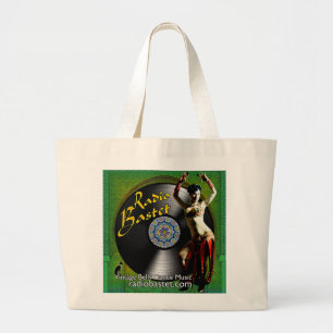 RadioBastet Taschen-Tasche Jumbo Stoffbeutel