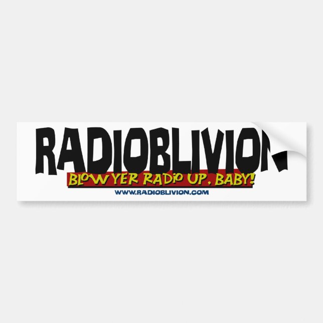 RadiOblivion - Explosion Autoaufkleber (Vorne)