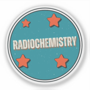 Radiochemie Aufkleber