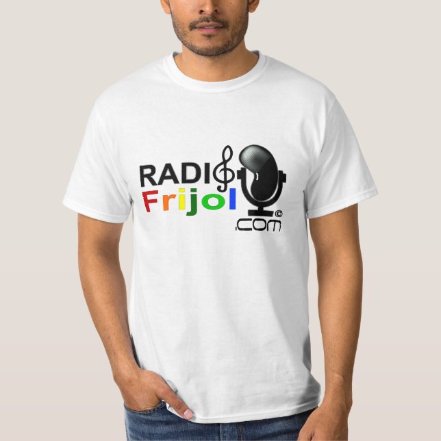 RADIOFRIJOL, T-SHIRTS PERSONNALISABLE (Devant)