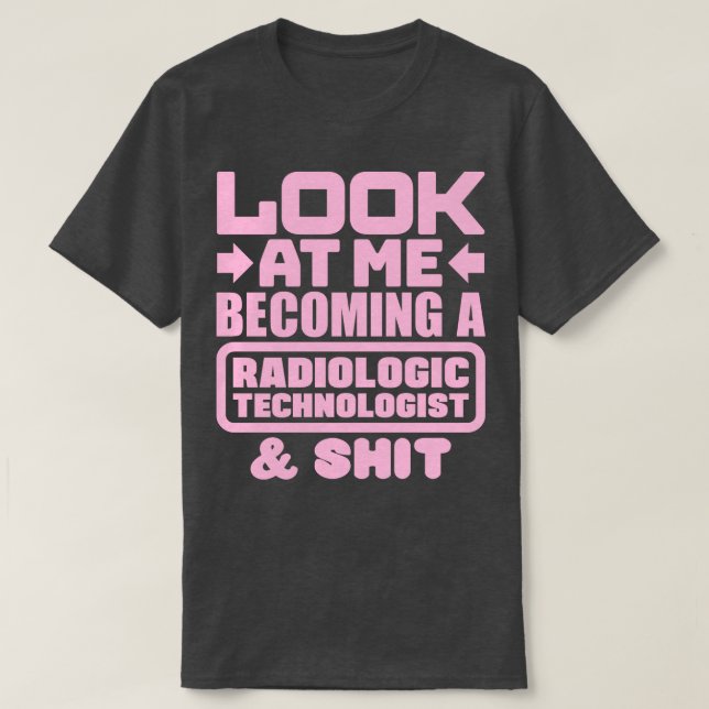 Radiologe Abschluss 2 T-Shirt (Design vorne)