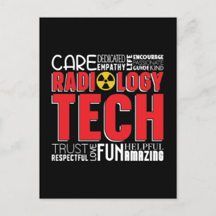 Radiologe Radiology Tech Radiologic Xray Tech Feiertagspostkarte