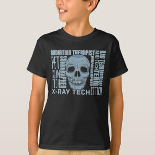 Radiologe X-Ray Skull Radiology Tech Radiologic T-Shirt