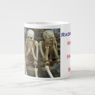 Radiologen hören kein Böse, sprechen kein Böse, Jumbo-Tasse