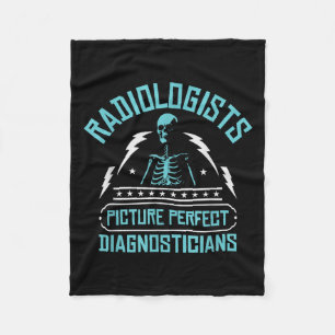 Radiologen perfekte Diagnostiker _ Rad  Fleecedecke