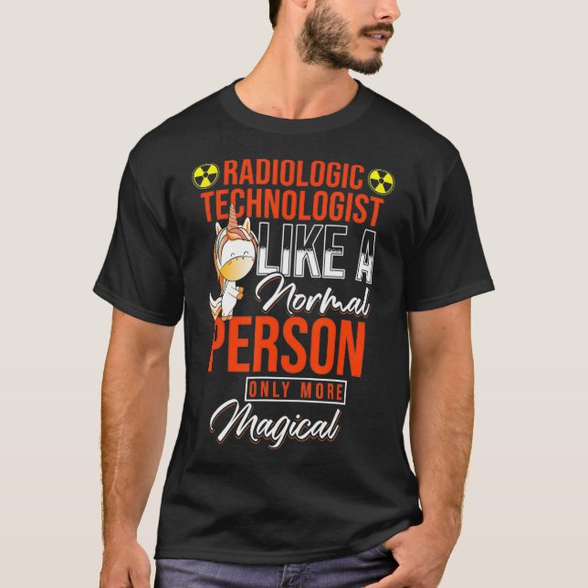 Radiologic Technologist Rad Tech Magical Radiology T-Shirt (Vorderseite)